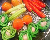 Hình bước làm 5 của món Canh khổ qua - cà - ớt