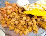 Foto langkah ke 3 dari resep Sambal Udang, Telur, Tempe.