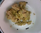 A picture of step 3 of Lobia kabab.