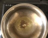 A picture of step 2 of Palak and moong dal shorba.