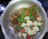A picture of step 7 of Subz Biryani.