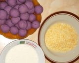 Foto langkah ke 5 dari resep Bola bola ubi ungu.