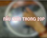 Hình bước làm 2 của món Chè nếp đậu trắng
