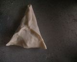 A picture of step 3 of Fried chicken wanton.