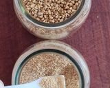 Foto del paso 3 de la receta: Semillas de fenogreco (alholva): infusión y galletas tipo crackers🥠 2 recetas en una