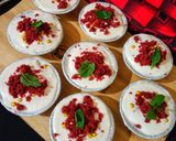 A picture of step 18 of Creamy red velvet cupcakes (without oven).