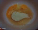 Foto langkah ke 2 dari resep Bolu Kukus Pisang Isi Selai Cokelat.