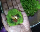 A picture of step 5 of Paan Modak.