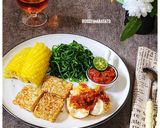 Foto langkah ke 7 dari resep Sambal Telur Rebus Tempe Panggang.