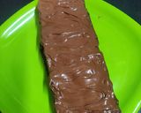 A picture of step 5 of NO - BAKE BISCUIT BROWNIE.
