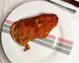 Foto del paso 3 de la receta: Milanesas de pollo y calabacín con queso