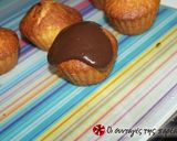 Φωτογραφία βήματος 9 της συνταγής Muffins πορτοκαλιού με γέμιση σοκολάτας