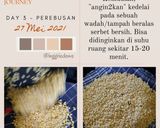 Foto langkah ke 4 dari resep Homemade Tempe, Belajar Bikin Tempe!.