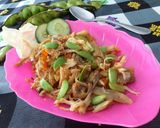 Foto langkah ke 7 dari resep Ayam Tumis Pete.