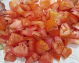 A picture of step 2 of Bonless Aloo murgi salan.
