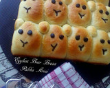 Foto langkah ke 12 dari resep Eggless Bear Bread (Roti beruang tanpa telur) lembut banget.
