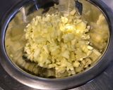 Une image de l'étape 4 de Farce / sauce aux courgettes, poivrons, feta et jambon cru.
