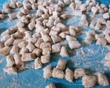 A picture of step 3 of Whole Wheat Crescenza Gnocchi with Pesto.