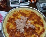 Foto langkah ke 3 dari resep Pizza Tuna Mayo.