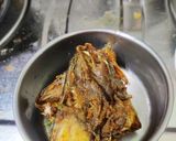 ইলিশ মাছের মাথা দিয়ে কচুশাক(elisher matha diye kochushak recipe in Bengali) রেসিপি ধাপ - 1 ছবি