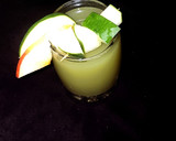 A picture of step 4 of Cucumber juice.