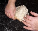 Foto del paso 5 de la receta Pan 70 golpes con cobertura de h. de arroz y grasa