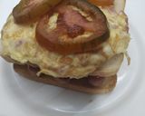 Foto del paso 8 de la receta: Sándwich doble de Tortilla Francesa y Salchichas al estilo Pitt