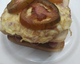 Foto del paso 8 de la receta: Sándwich doble de Tortilla Francesa y Salchichas al estilo Pitt