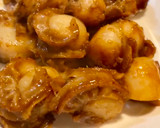 A picture of step 5 of Miso butter scallops.