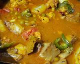 कटहल शिमला मिर्च मिक्स वेज सब्जी (Kathal shimla mirch mix veg sabzi recipe in hindi) रेसिपी चरण 4 फोटो