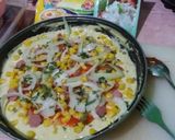 Foto langkah ke 6 dari resep Pizza Sosis Melt Classic tanpa oven.