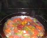 A picture of step 3 of ShakShuka.