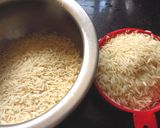 A picture of step 1 of Microwave Capsicum Rice - Step by Step Recipe.