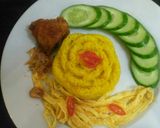Foto langkah ke 6 dari resep Nasi Kuning Ricecooker.