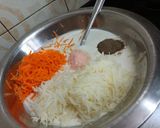 A picture of step 4 of Low-Oil Crispy Samak Rice Cheela for Fasting.