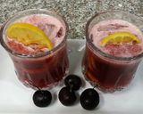 A picture of step 4 of Cherry 🍒 juice recipe||Refreshing drink 🍷.