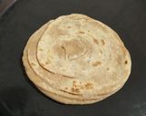 A picture of step 9 of Lachha Paratha.