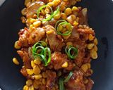 Foto langkah ke 5 dari resep Menu kilat ayam jagung diet.