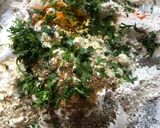 A picture of step 1 of Masala puri.