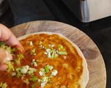 A picture of step 2 of Garlic Paratha.