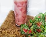 Cara Membuat Es Semangka Susu Strawberry 3