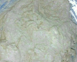 A picture of step 1 of Peanut butter and lemon rinds cookies.