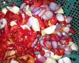 Foto langkah ke 2 dari resep Telur kentang balado.