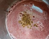 A picture of step 1 of Watermelon chuski.