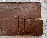 A picture of step 18 of Millionaire Shortbread.