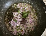 A picture of step 3 of Masala Oats.
