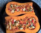Foto del paso 5 de la receta: Calabaza rellena con vegetales