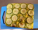 A picture of step 4 of Zucchini Roll.