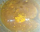 A picture of step 2 of Khati meethi chutney.