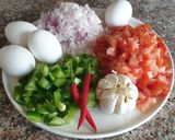 A picture of step 1 of Shakshuka.